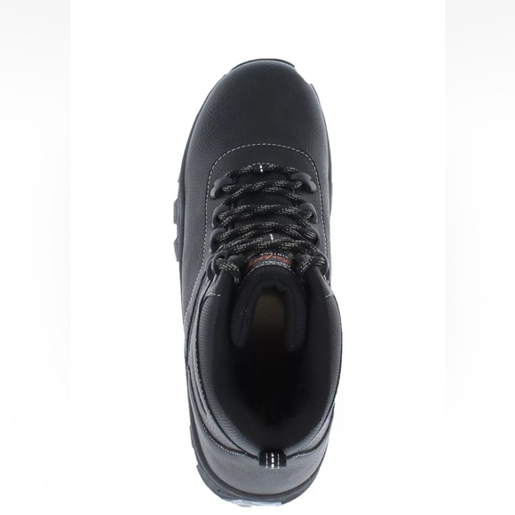 WEATHERPROOF Mens Black Jasper 1” Block Heel Hiking Boot 12 NIB - Picture 6 of 9